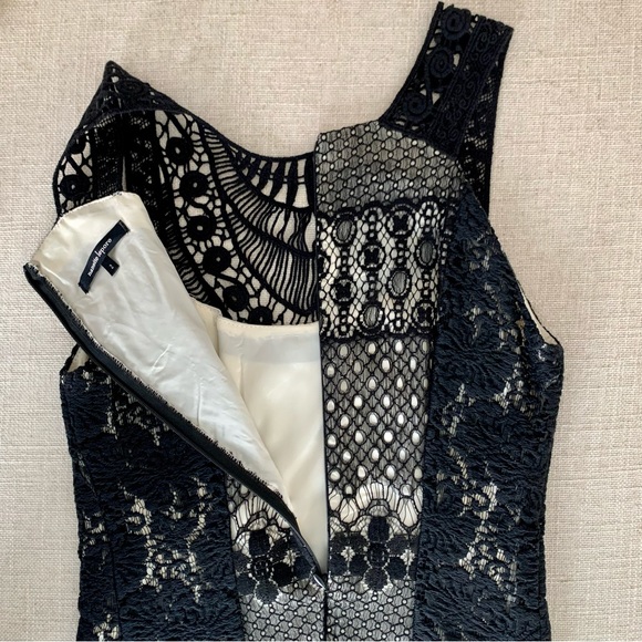 Nanette Lepore Sleeveless Mini Black Lace Dress - Picture 3 of 3